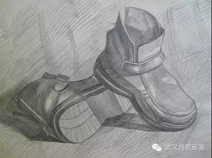 素描画鞋的技巧1